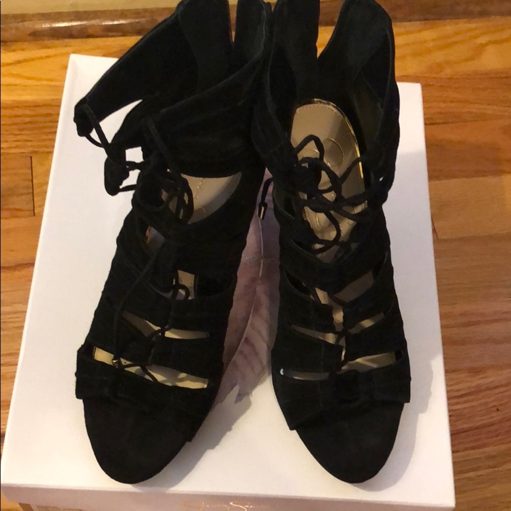 Jessica Simpson Open Toe Heel  Bootie